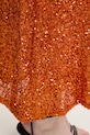 Never Fully Dressed szoknya Rust Sequin Dorris narancssárga NFDSK634