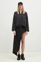Coperni fusta One-Leg Tailored COPJ85F3004 negru
