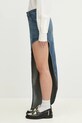 Coperni fusta jeans One-Leg Denim COPJ84F2014 albastru SS25