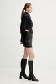Remain spódnica skórzana 502708100 czarny SS25