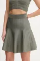 Guess spódnica OTTOMAN casual zielony W5GD0U.Z2XY0