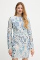 Guess spódnica ANASTASIA turkusowy W5GD1T.WHAD2