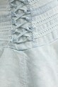 Юбка из смесового льна Guess TAINA W5GD85.D5N81 голубой