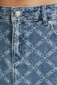 MICHAEL Michael Kors fustă din denim albastru MS570I6H2P