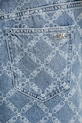 MICHAEL Michael Kors fustă din denim MS570I6H2P albastru