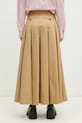 Clothing Undercover cotton skirt Skirt UP1E1603 beige