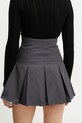 Одяг Бавовняна спідниця Elisabetta Franchi GO11552E2 сірий