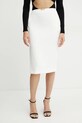 Elisabetta Franchi fustă uni bej GO12252E2