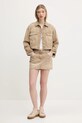 Джинсовая юбка Tommy Jeans DW0DW20134 бежевый SS25