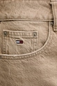 Tommy Jeans fustă jeans bej DW0DW20134