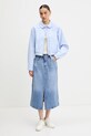 Дънкова пола Tommy Jeans DW0DW21292 син SS25