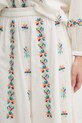 La Petite Française spódnica bawełniana JAMAL beżowy PFJAMAL