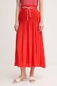 La Petite Française szoknya JOSETTE sima narancssárga PFJOSETTE