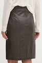 Îmbrăcăminte Joop! fusta de piele 80000701 maro
