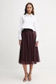 Joop! spódnica 30046657 bordowy AW25