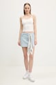 Džínová sukně Abercrombie & Fitch KI143.5085.280 modrá SS25
