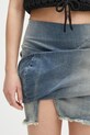 Rick Owens DRKSHDW spódnica jeansowa Draped Mini niebieski DS01E3343.SDWB