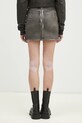 Odzież Rick Owens spódnica bawełniana Mini DS01E3342.SCF szary