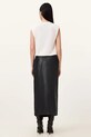 AllSaints spódnica skórzana EDEN W008RC