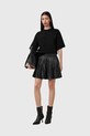 Шкіряна спідниця AllSaints VENA W029RC