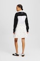 Karl Lagerfeld spódnica bawełniana A2W12029 biały SS25
