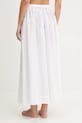 Îmbrăcăminte Karl Lagerfeld fustă din bumbac A2W46043 alb