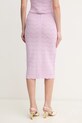 Odzież Herve Leger spódnica Eloise SCJ3515831 różowy