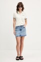 Rifľová sukňa Guess Jeans W5GD0Q.D5M4A modrá SS25