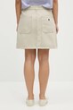 Odzież Carhartt WIP spódnica bawełniana Maeve Double Knee Skirt I034836.2LP06 beżowy