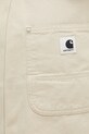 Carhartt WIP spódnica bawełniana Maeve Double Knee Skirt beżowy I034836.2LP06