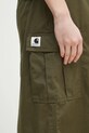 Хлопковая юбка Carhartt WIP Jet Cargo Skirt зелёный I033148.4102