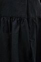 Abercrombie & Fitch fustă din bumbac KI143.5062.900 negru
