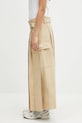 Pamučna suknja Kenzo FF52JU3039DL.11 bež SS25