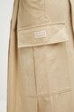 Kenzo spódnica bawełniana beżowy FF52JU3039DL.11