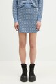 Kenzo spódnica casual niebieski FF52JU4733CO.64