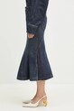 Sportmax spódnica jeansowa Casa 2512101015600 granatowy SS25