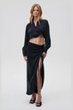 Sukně Undress Code Rhea Skirt maxi černá 765