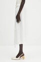 Φούστα Wales Bonner Antille WS25SK05.VI03.100 λευκό SS25