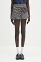 Вовняна спідниця AMBUSH Check Rose Skirt візерунок сірий 12115390