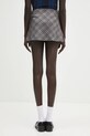 Odzież AMBUSH spódnica wełniana Check Rose Skirt 12115390 szary