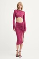 Rick Owens Lilies skirt LI01E4307RV pink SS25