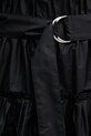 Sisley fustă din bumbac negru 4XUCL002Q