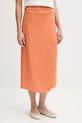 Sisley fustă uni portocaliu 42BZL002R