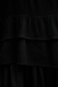 Sisley fustă din in negru 4AGHL002T