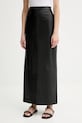 Filippa K fustă de piele uni negru 31409.FK