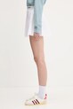 Sporty & Rich cotton skirt Serif Logo Anae SK018612300WH01 white SS25