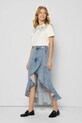 Bizuu fustă din bumbac denim NIIA NIIA.NIEBIESKI.SS25 albastru SS25