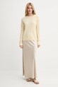 MUNTHE fustă BARDOT 247120224711 bej SS25