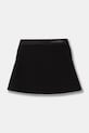 Calvin Klein Jeans spódnica dziecięca z elastanem czarny IG0IG02784.116.PPYA
