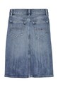 Fete Tommy Hilfiger fusta denim pentru copii KG0KG08286.PPYA albastru